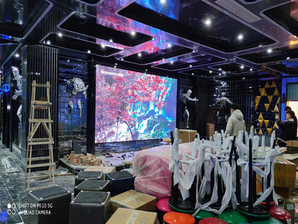 罗庄室内P2.5全彩显示屏